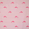 Pieni lisäkuva, jossa Trikoo delfiinit leveillä raidoilla -vaaleanpunainen