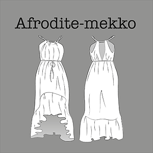 Kuvassa Afrodite -mekko 