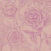Pieni lisäkuva, jossa Pala 0,9m: Luomutrikoo (digiprint) Elämäni Ruusut vaaleanpunainen