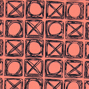 Kuvassa Pala 1,6m: Luomutrikoo (digiprint) Ristinolla persikka 