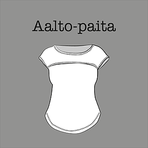 Kuvassa Aalto-paitakaava 
