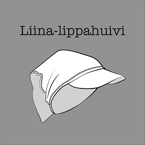 Kuvassa Liina-lippahuivi 