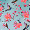 Pieni lisäkuva, jossa Softshell digiprint kolibrit ja kukkaoksat