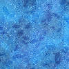 Pieni lisäkuva, jossa Batiikkipuuvilla sinisävyiset kukkakoukerot