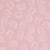 Pieni lisäkuva, jossa Trikoo kissa kurnauskis läpivärjätyllä vaaleanpunaisella