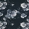 Pieni lisäkuva, jossa Trikoo ruusut laivastonsininen-harmaa