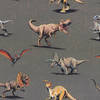 Pieni lisäkuva, jossa Puuvilla Jurassic World -dinoja