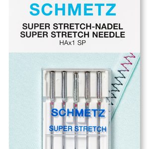 Kuvassa Super Stretch HAx1SP neula Schmetz 