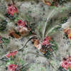 Pieni lisäkuva, jossa Viskoosikangas digiprint maalatut ruusukimput