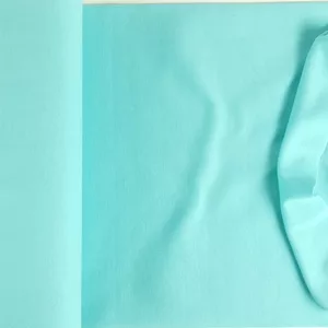 Kuvassa Vaalea aqua X930 Yksivärinen pehmeä resori