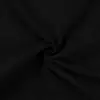 Pieni lisäkuva, jossa Yksivärinen Double Gauze -puuvillaharso - Pala 0,71m: Musta A069